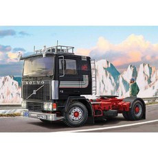 Italeri 이탈레리 카 모델 시리즈 IT3957 1/2 볼보 F-12 인터쿨러 롤프 액세서리 포함 [조립식 플라모델], 단일, 1개