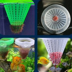 착한장터 어항 피딩컵 어항먹이케이지, 그린