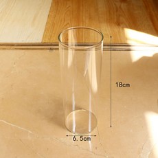 난로 유리관 RSX-230 RS-H29 RS-GE23, 6.5cm 18개 글로시 컵, 기본 색상