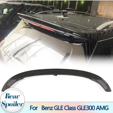 벤츠 GLE 클래스 GLE350 GLE400 GLE500 GLE63 AMG 15-18 뒷 트렁크 스포일러 윙 카본 후방 지붕 호환
