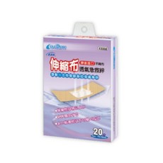 貼立舒 伸縮布急救絆 (72x19mm/20片), 1盒, 20入