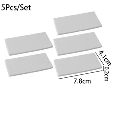 EVA 스펀지 방진 패드 벽 바닥 보호자 자가 접착 소음 범퍼 완충 액세서리, 03 5pcs, 02 white-0.2cm