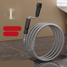 스프링식 뚫어뻥 막힌 변기 하수구 싱크대 배관 청소, 2. 업그레이드 3m