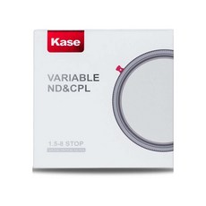 Kase 卡色 二合一 VND&CPL 1.5-8 減光偏光濾鏡套裝, 1個, 39MM X-E5可用
