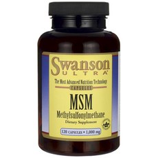 Swanson 斯旺森 MSM膠囊 1000mg, 120顆, 1罐