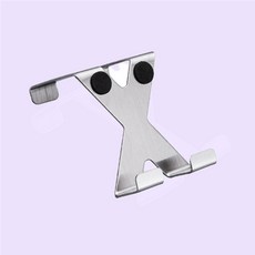 닐투샵 무타공 도어훅 4구 방문 옷걸이 접이식, 1개