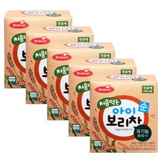 베베스트 유기농 순 보리차 20티백, 1개