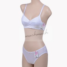 넛츠샵 주니어3단계 A컵 브라팬티세트 초등여아브라