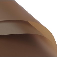 Leoyoubei 꽃용 보라색 포장지 20장 방수 반투명 선물 포장 종이 양면 종이 번들 꽃집 부케 랩 소재 57.9cm(22.8인치) (딥 퍼플), 브라운