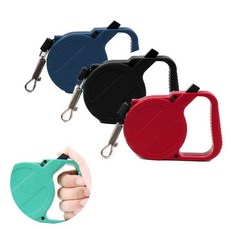 3M 애견목줄 리드줄 몸줄 자동줄 산책줄 애견 강아지 산책줄 산책용품 외출용품 강아지 외출용품, 1개, 랜덤