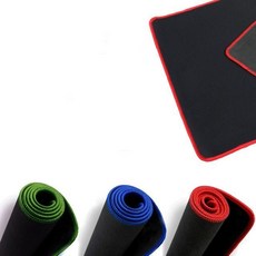 마켓마고Z PC방 게임 전용 고급 마우스 롱 장패드 고무패드, 레드