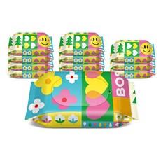 보솜이 펀앤플레이 라이트 아기물티슈 휴대 10매 유아물티슈, 55g, 12개