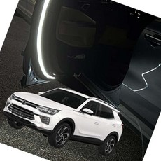 코란도 면발광 도어라이트 경고 시야확보, 모듈만 추가(부속품X)/도어라이트모듈(1개)