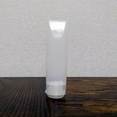 투명 튜브 공병 30g 샴푸 린스 폼클렌징 여행 휴대용 리필 소분용기 흘림방지 2중실링, 1개