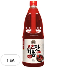덕화푸드 고추맛 기름, 1.8L, 1개