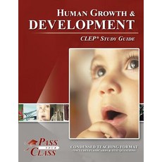 (영문도서) Human Growth and Development CLEP Study Guide Paperback, Breely Crush Publishing, English, 9781614335702