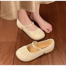 Cwadun 여성 캐주얼 복고풍 비니 슈즈