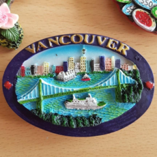 냉장고자석 세부 다낭 마그넷 마그네틱 기념품 여행 선물 냉장고자석 미국 캐나다 세계 뉴욕 호이안 대만, 미국13. 밴쿠버