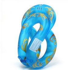 泳樂寶 第六代肩部圈 防側翻親子游泳圈 穿戴式成人泳圈 兒童泳圈 寶寶游泳圈 S型泳圈 游泳背心, 1個, 藍L, 藍