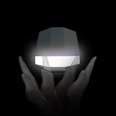 몽크로스 센싱 캡라이트 충전식 LED 낚시 등산 야외활동 정품, 레드LED, 1개