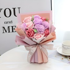 Easy Ple人造香皂花天使之手, 紫色, 1入