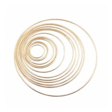 마크라메 골드링 메탈링 드림캐처, 50cm, 1개