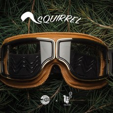 라이딩 스포츠 고글 빈티지 라이딩 바람막이 레트로, 골드 프레임 도금 렌즈, 1개