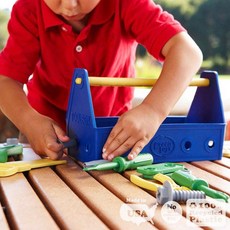 다양한 어린이 역할놀이 장난감공구세트 블루 소꿉놀이 유치원 선물 공구놀이 공구박스 장난감툴 소꿉장난 남아선물, 1개