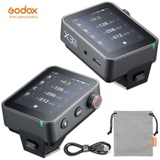 Godox X3PRO CNSFO 2.4인치 TTL HSS 2.4G 무선 플래시 트리거 OLED 터치 스크린 송신기 소니 캐논 니콘 후지 올림푸스용
