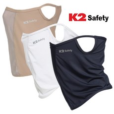 국산 K2 하이크 넥스카프 귀걸이 쿨 마스크 얼굴 햇빛가리개 냉감 머플러 아스킨 AQUAX 자외선 차단 아이스 워머 야외 활동 작업 멀티스카프, K2 넥스카프(베이지)