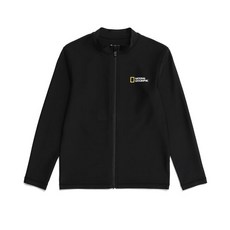 매장정품 내셔널지오그래픽키즈 내셔널지오그래픽 키즈 K232URG710 베이직 스몰로고 집업 BLACK, CARBON BLACK