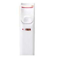 電燙睫毛器電動睫毛卷翹器迷你睫毛夾加熱睫毛卷燙器, 白色