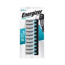 에너자이저 맥스플러스 고출력 건전지 AA 10입 누액방지, 맥스플러스 AAA 10입