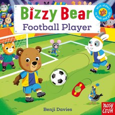 Bizzy Bear 足球小將 互動推拉滑塊童書, nosy Crow