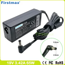 19V 3.42A 65W 노트북 충전기 ac 어댑터 FSP065-AAC PA-1650-63 asus E46 F45 F6 F80 K40 L2000E, 02 Retangle Shape