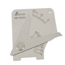 베벨각도 신와 용접게이지 경량 얇은 보급형 S 각장 측정