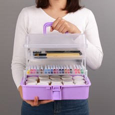 리치팡 미술용품 3단 정리함