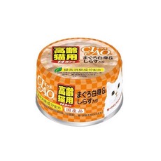 CIAO貓罐頭老貓罐 呵護老年貓咪牙齒 營養豐富易消化, 1罐