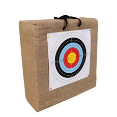 양궁 활 과녁판 실내 표적지 나무 패키지 장난감 연습 국궁 스포츠, 80x80x18cm, 9. 80x80x18cm/양면, 1개