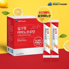실크아미노 프로틴 실크펩타이드 아미노산 비타민D3 함유 직장인 청소년 단백질보충, 30개, 30g