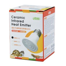 ISTA 遠紅外線陶瓷加熱器 - 30W/60W/100W 台灣製造 水族箱加熱器, 1個, 100W