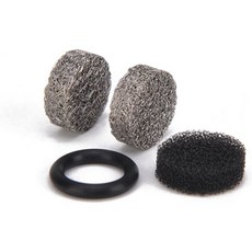 빨대가 달린 폼 캐논 저그 세차용 1리터 교체용 스프레이 병 짚이 바이올렛, One Set Mesh Filter