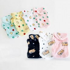 수면 밍크털 짱구도형 이지웨어 파자마 잠옷 실내복 시바 강아지 잠자는 홈웨어 후드티, (강)잠시바(S)-화이트, 1개