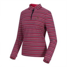 마코 (여성)멀티 스트라이프 반목넥 티셔츠_MLW3TH80 3081130