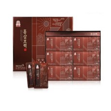 정관장 6년근 홍삼보력 50ml 60포 쇼핑백 6년근 농축액 진액 골드 엑기스 파우치 홍삼 스틱 어버이날 명절 설 선물 세트, 3L, 1개