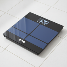 매일 체크하는 몸무게 .CAS. .카스. 체중계 저울, 블랙, 1개