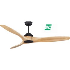 （修一）穩帝士吊扇34吋 原木黑 實木系列 DC吊扇 直流變頻 實木葉片 不付燈 遙控 台灣製造