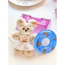 모루인형 꾸미기 비키니 치마 만들기 옷 세트