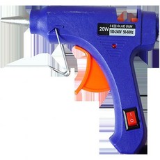 목재 플라스틱 유리 금속 US 110-240V에 적합한 핫 글루건 20W DIY 용융 글루건 세트 장비, Hand Tool: Hot-melt Gun (Chine