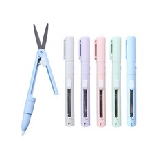 筆型剪刀, 綠色